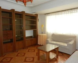Living room of Flat to rent in Lugo Capital  with Heating, Terrace and Furnished