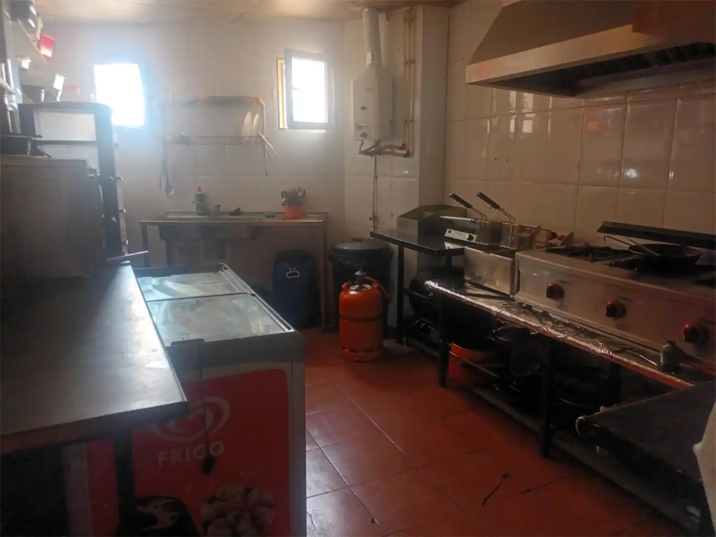 Cocina de Local en traspaso en Villanueva del Trabuco con Aire acondicionado y Calefacción