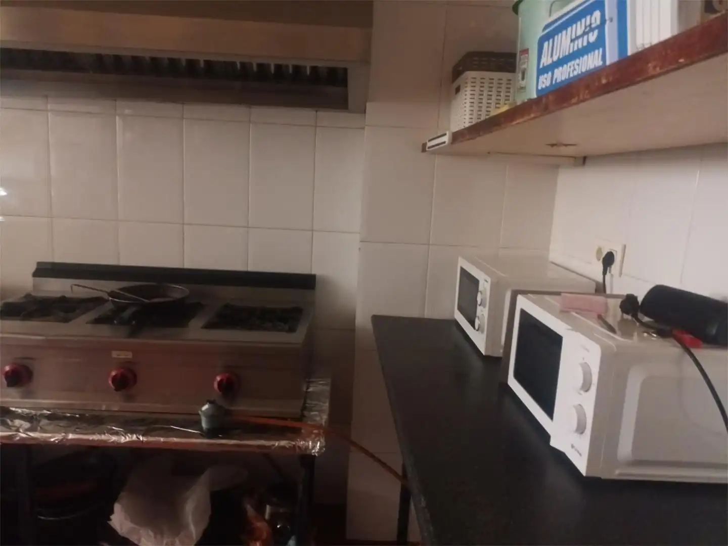 Cocina de Local en traspaso en Villanueva del Trabuco con Aire acondicionado y Calefacción