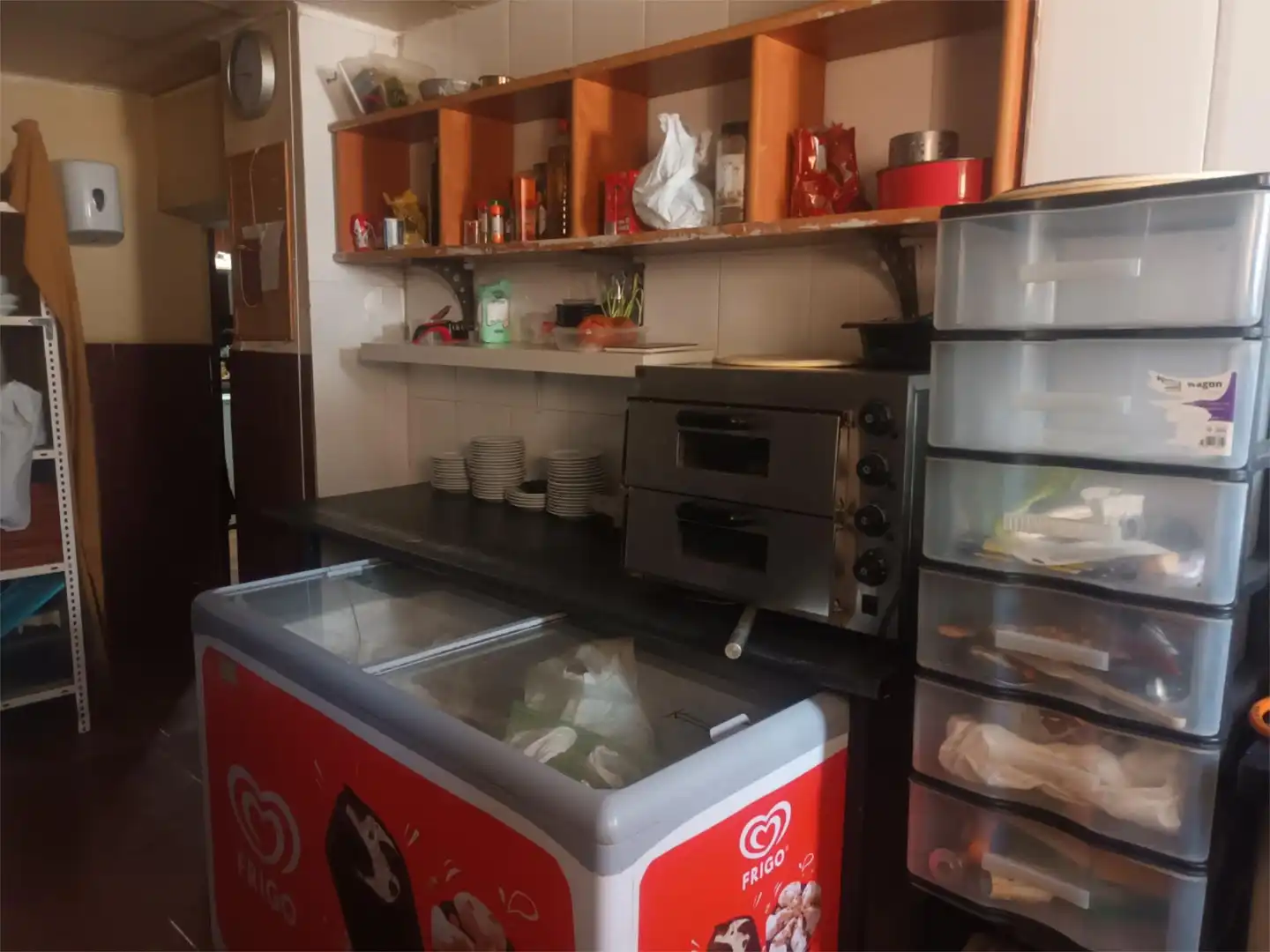 Cocina de Local en traspaso en Villanueva del Trabuco con Aire acondicionado y Calefacción