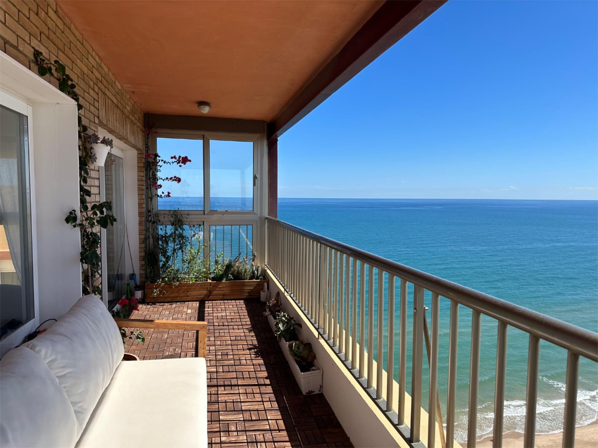 Balcony of Flat for sale in Sueca  with Air Conditioner, Heating and Private garden