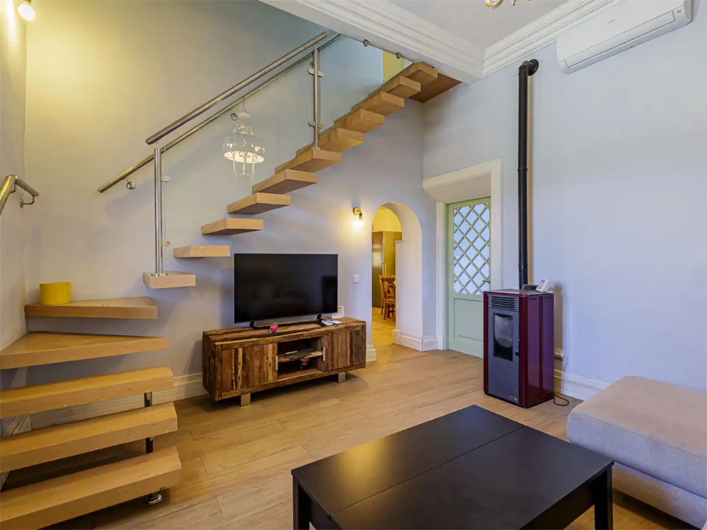 Houses for rent in Camino la Sierra, 42, Alquería - Torrealquería Living room of Houses for rent in Alhaurín de la Torre with Air Conditioner and Terrace