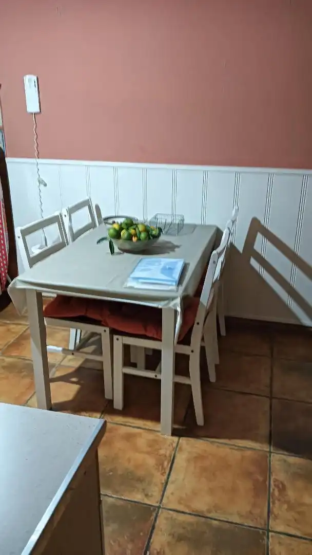 Room in Calle San Federico Echajui, 43, Entrenúcleos Dining room of Flat for share in Dos Hermanas with Air Conditioner, Private garden and Furnished