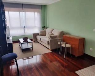 Living room of Flat to rent in Baiona  with Heating and Furnished