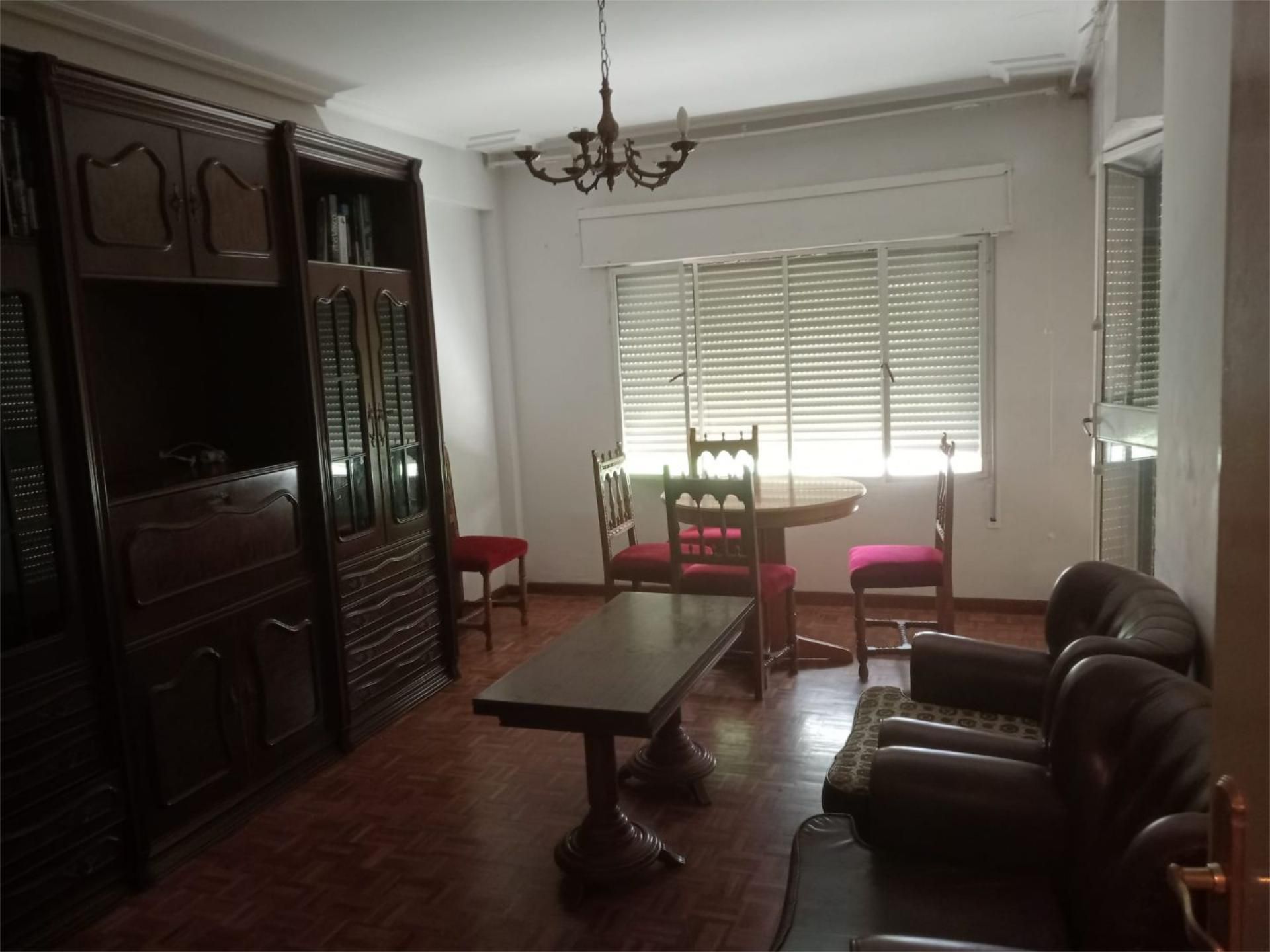 Living room of Flat for sale in Leiva  with Heating, Furnished and Balcony