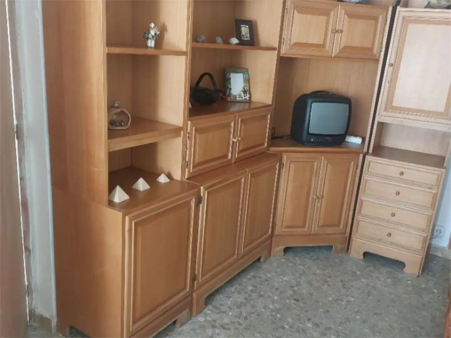 Sala de estar de Finca rústica en venta en Matapozuelos con Calefacción y Amueblado