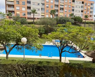 Swimming pool of Flat for sale in Málaga Capital  with Air Conditioner, Heating and Private garden