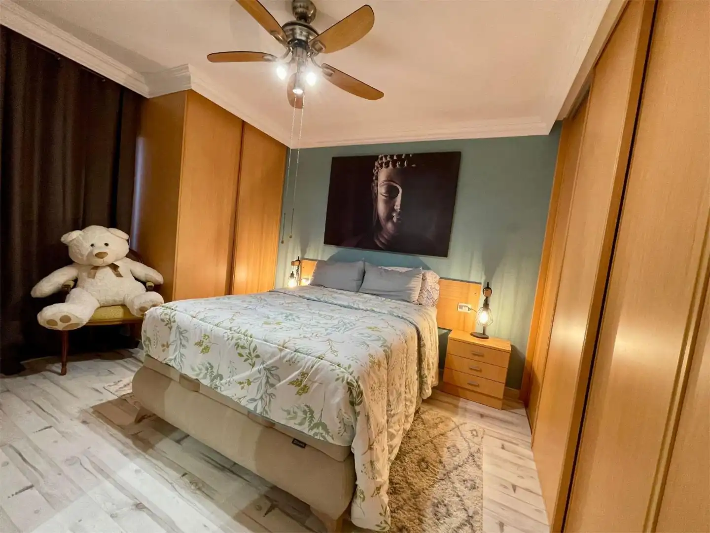 Wohnung zur Miete in Calle de Cólogan, 6, Zona Martiánez Schlafzimmer von Wohnung zur Miete in Puerto de la Cruz mit Parkett, Terrasse und Möbliert
