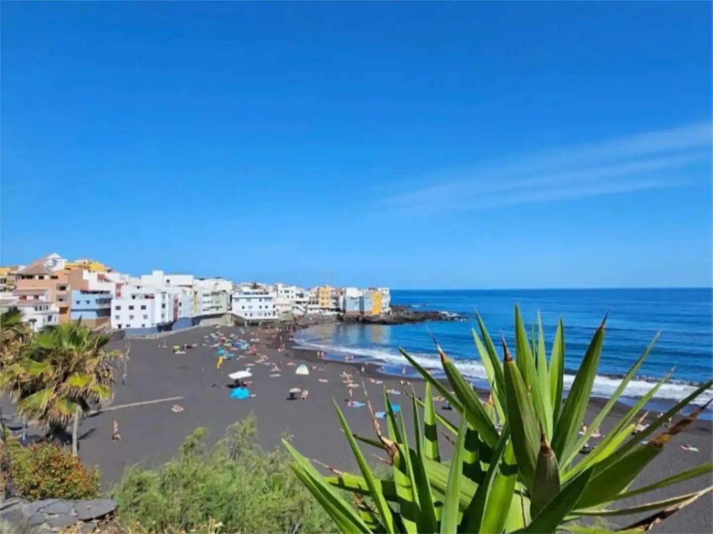 Wohnung zur Miete in Calle de Cólogan, 6, Zona Martiánez Außenansicht von Wohnung zur Miete in Puerto de la Cruz mit Parkett, Terrasse und Möbliert