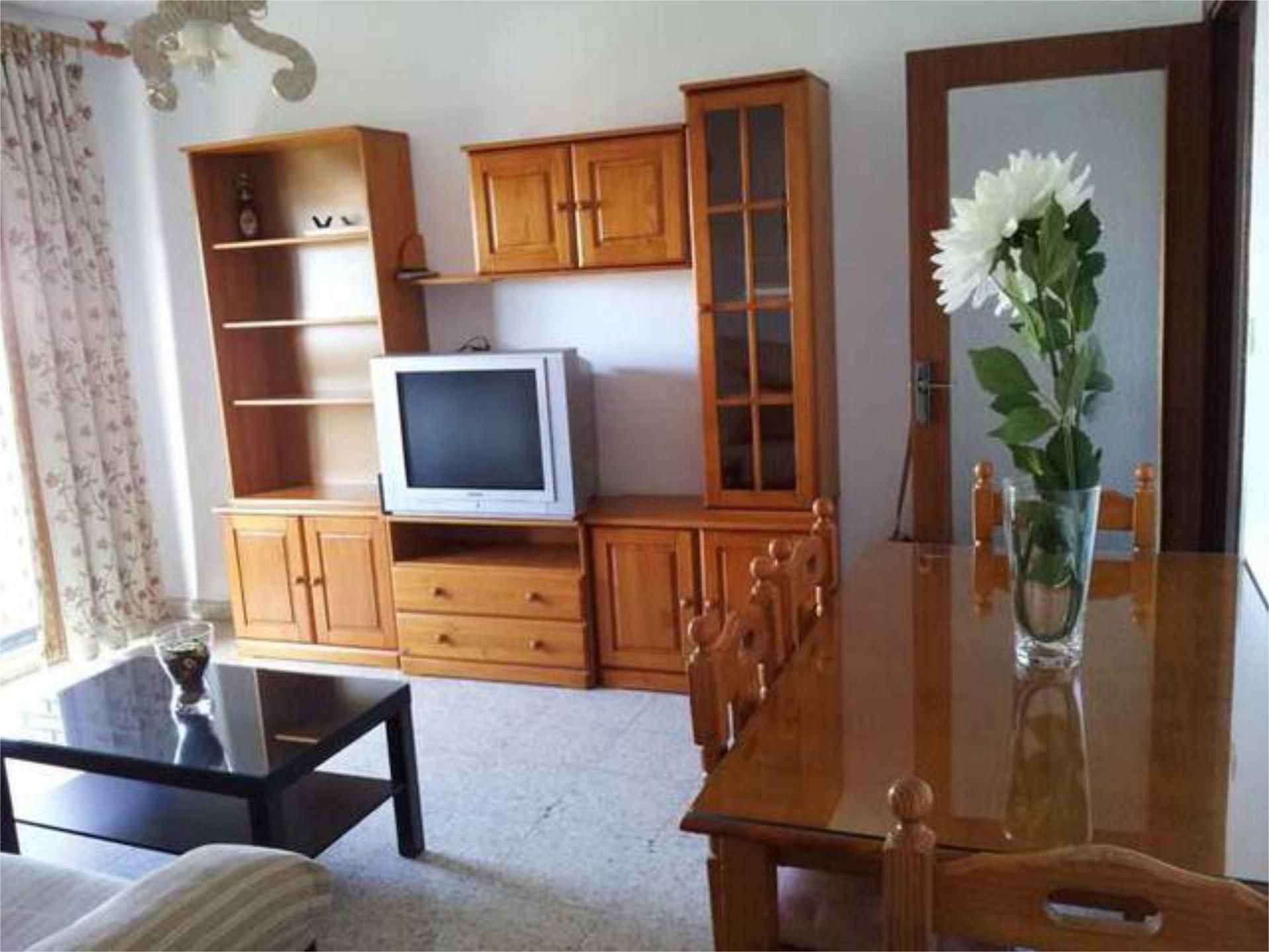 Sala d'estar de Pis de lloguer en  Huelva Capital amb Terrassa i Moblat