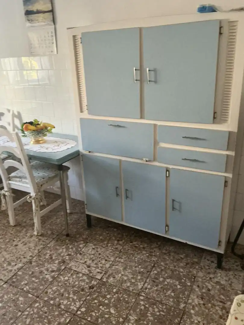 Casa adosada en venda a Calle Piedad, 40, Herrera de Pisuerga Cuina de Casa adosada en venda en Herrera de Pisuerga amb Jardí privat, Traster i Moblat