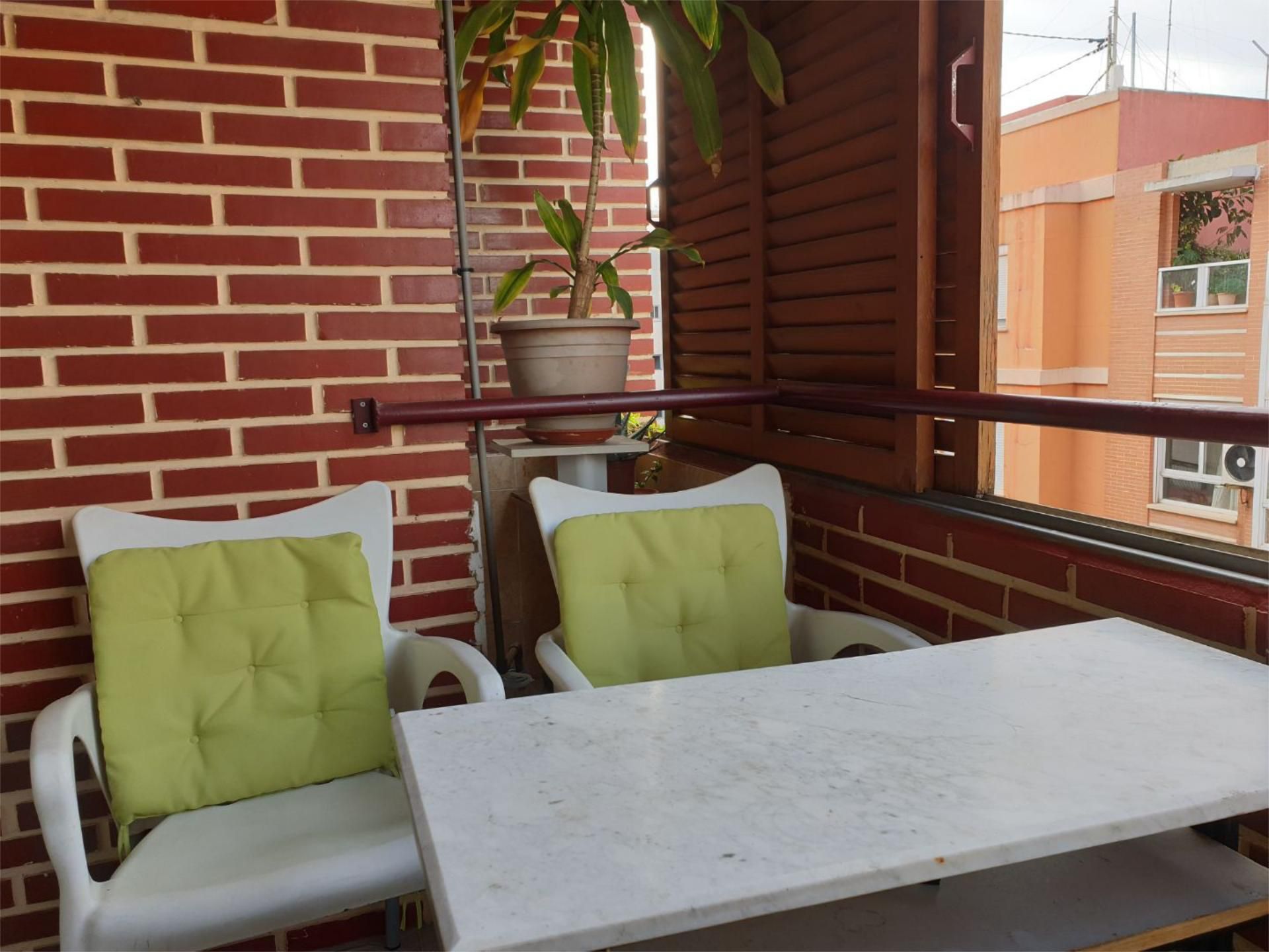 Terrace of Flat for sale in  Valencia Capital  with Air Conditioner, Terrace and Balcony
