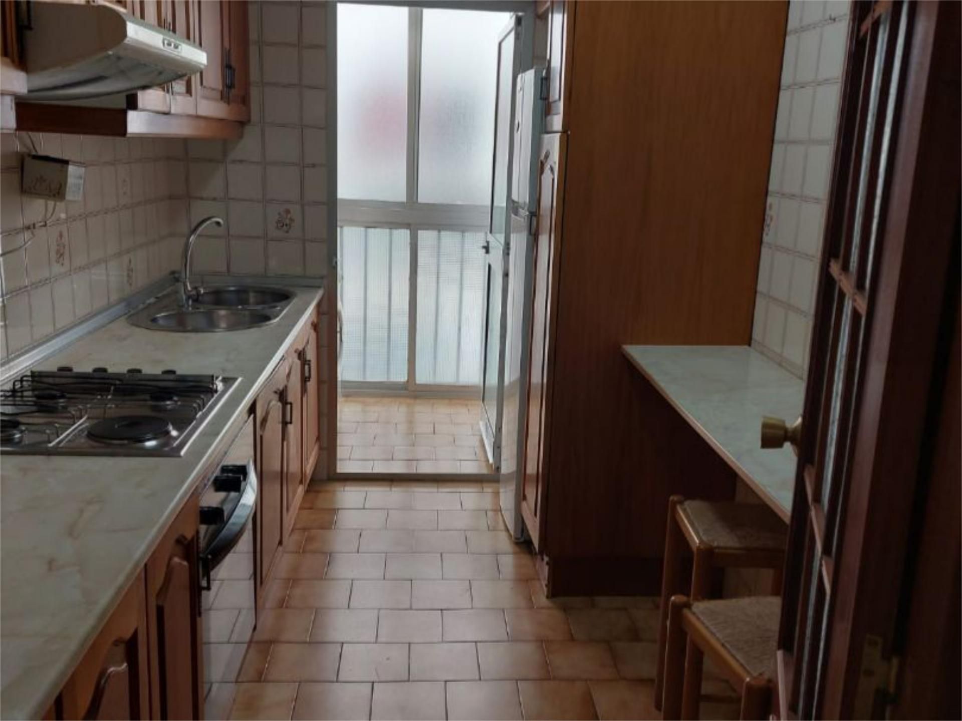 Kitchen of Apartment to rent in  Jaén Capital  with Air Conditioner, Private garden and Swimming Pool