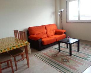 Living room of Flat to rent in Lugo Capital  with Heating, Terrace and Furnished