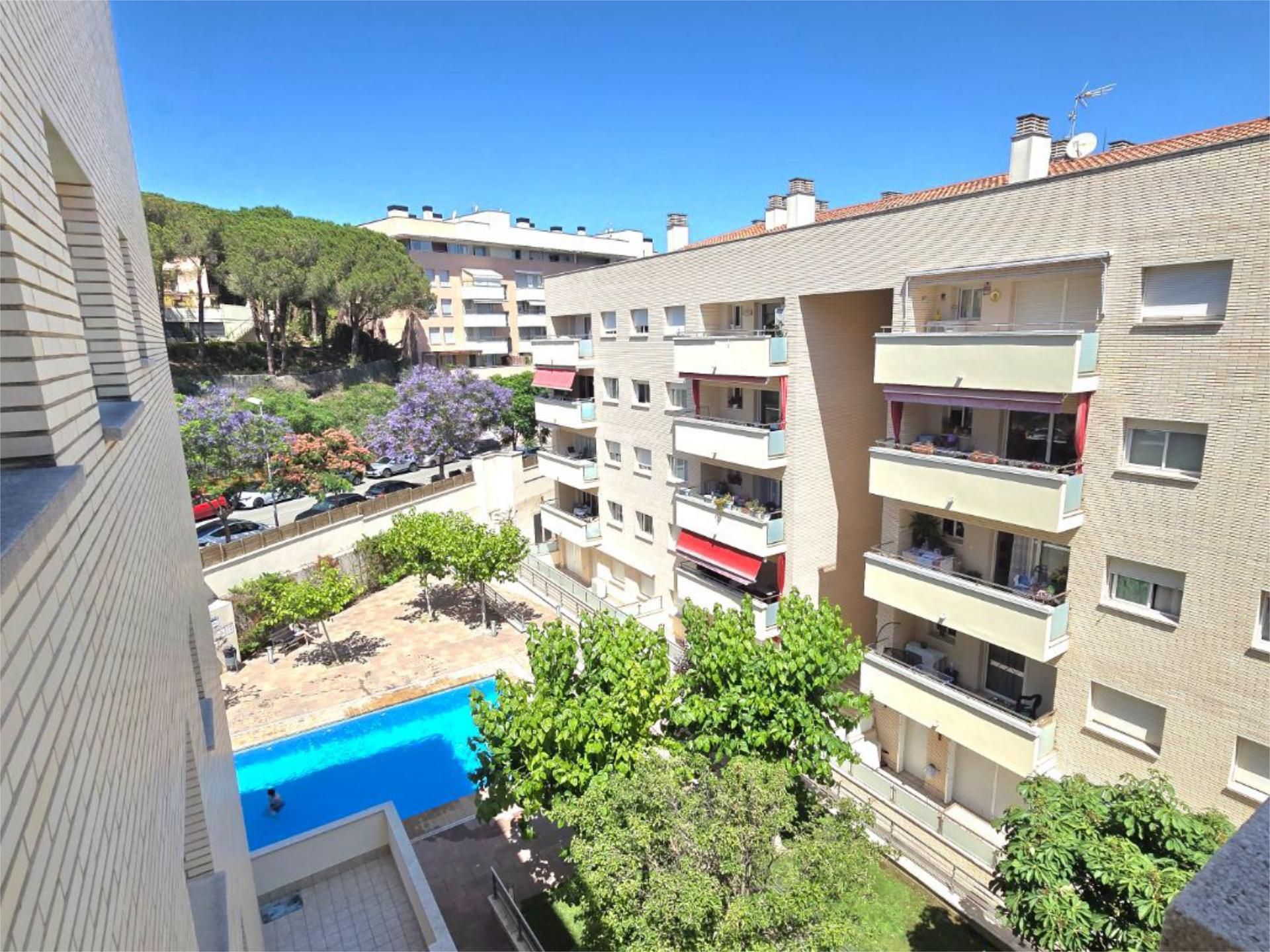 Exterior view of Flat for sale in Lloret de Mar  with Air Conditioner, Swimming Pool and Balcony