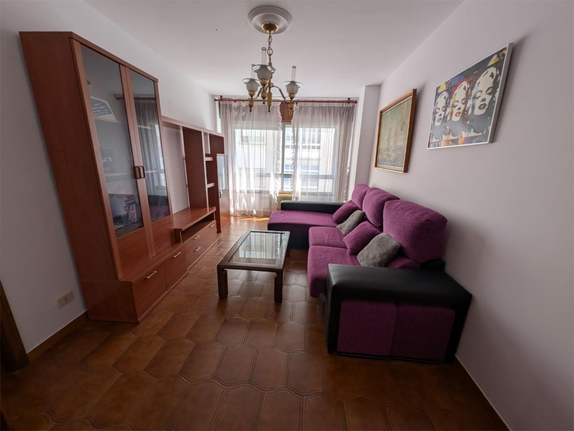Sala d'estar de Pis en venda en Pontevedra Capital  amb Terrassa