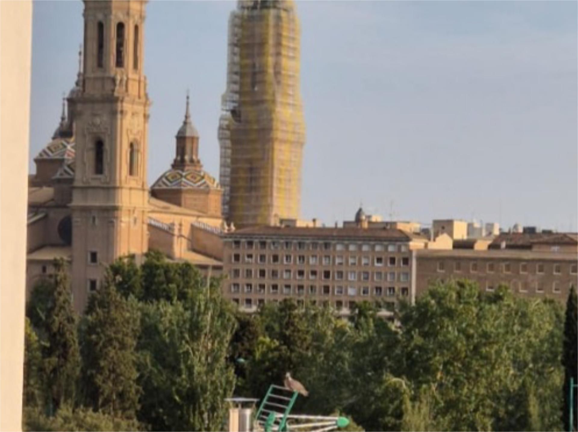 Exterior view of Flat for sale in  Zaragoza Capital  with Terrace