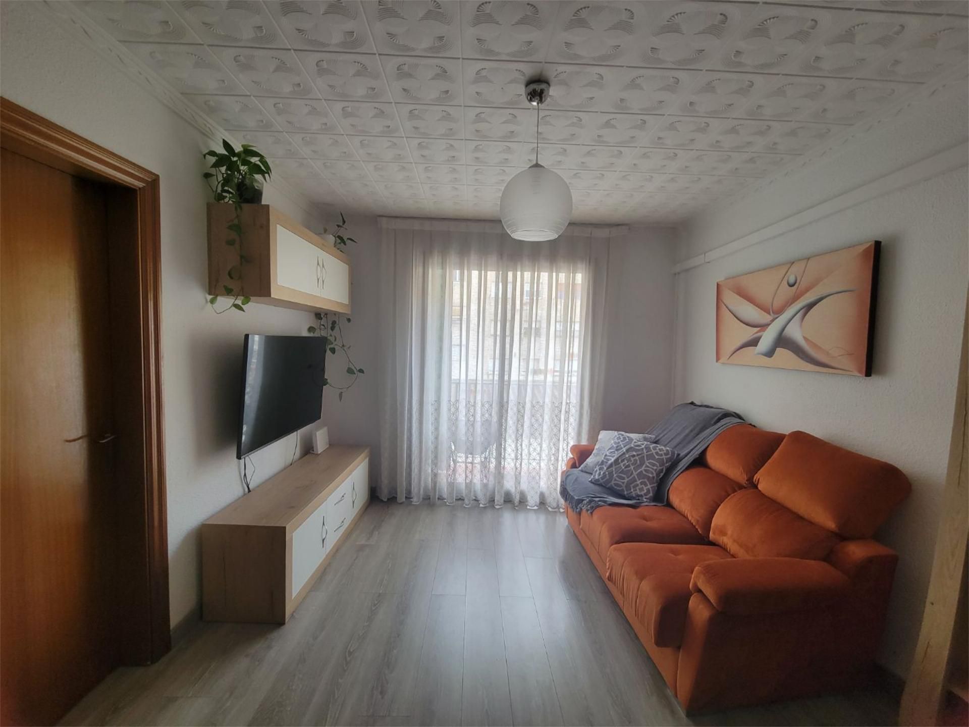 Living room of Flat for sale in Mollet del Vallès  with Air Conditioner and Balcony