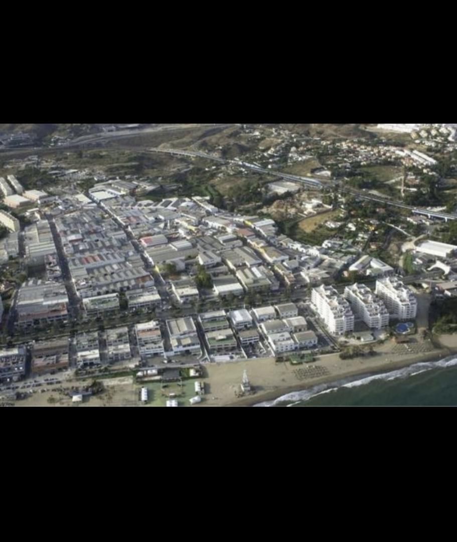 Exterior view of Industrial buildings for sale in Marbella  with Air Conditioner and Heating