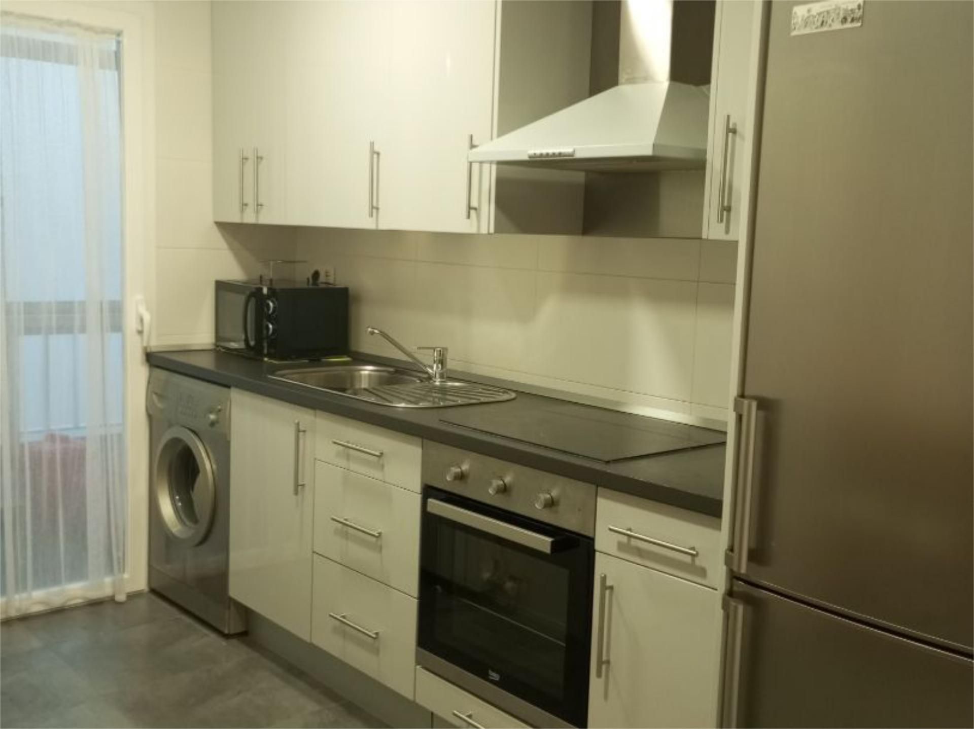 Kitchen of Flat to rent in Tarazona  with Heating, Furnished and Balcony