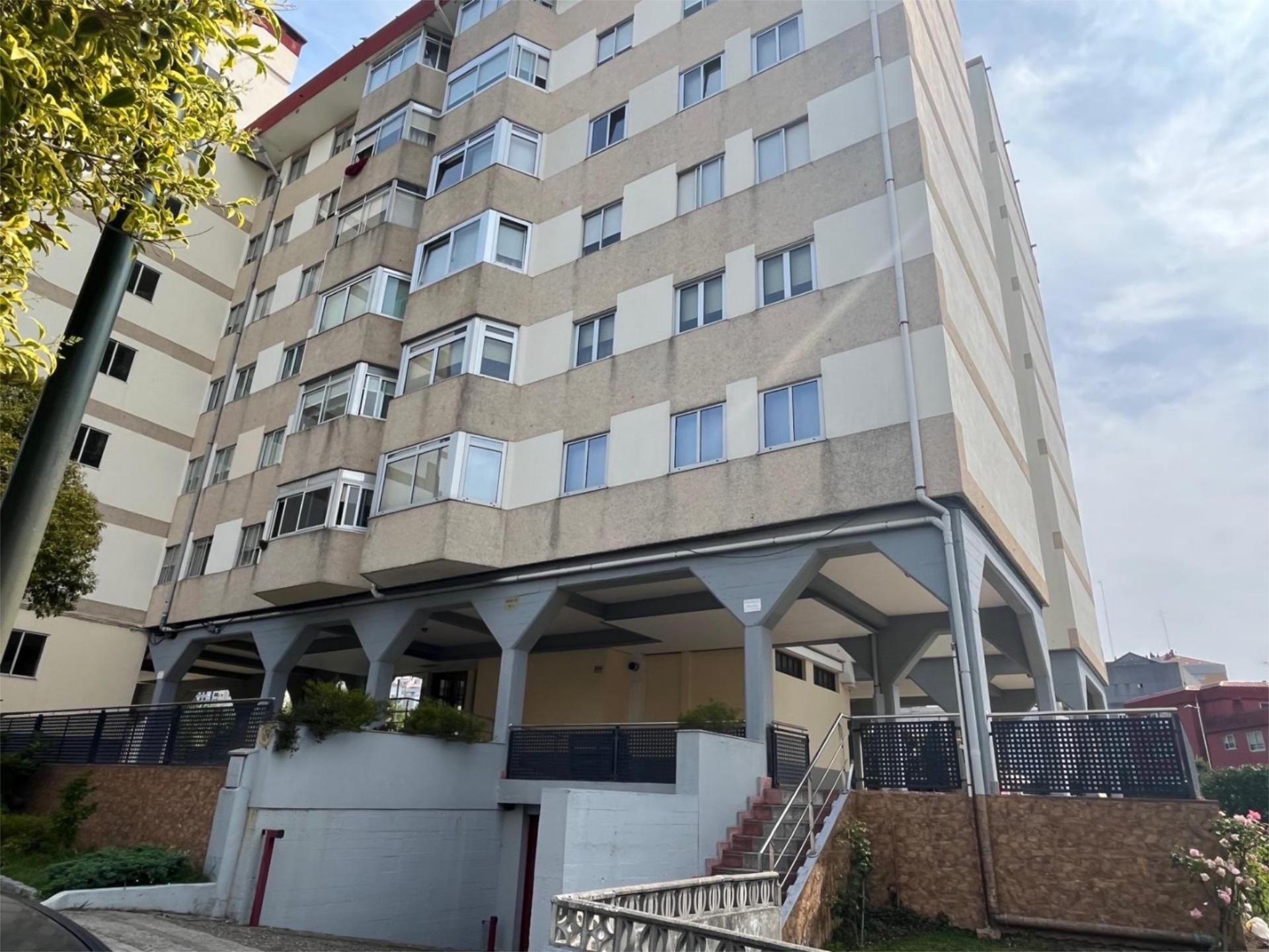 Exterior view of Flat for sale in Vigo   with Heating, Private garden and Parquet flooring