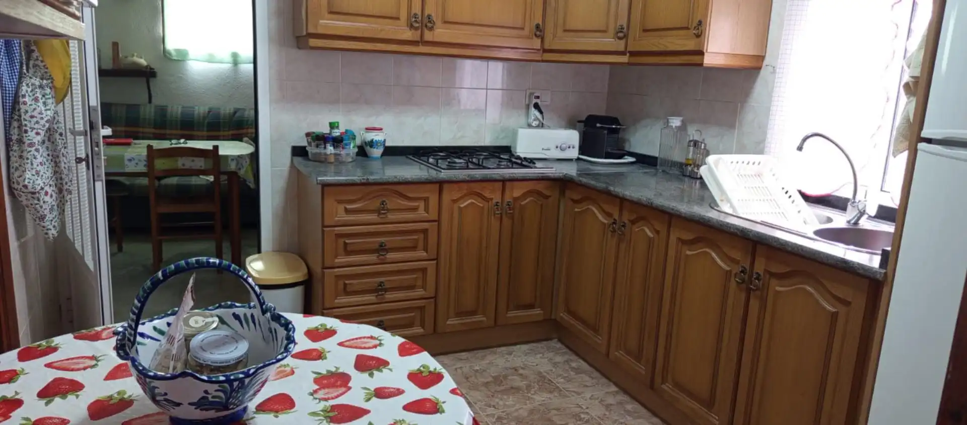 Cocina de Planta baja en venta en Benamaurel con Calefacción, Terraza y Amueblado