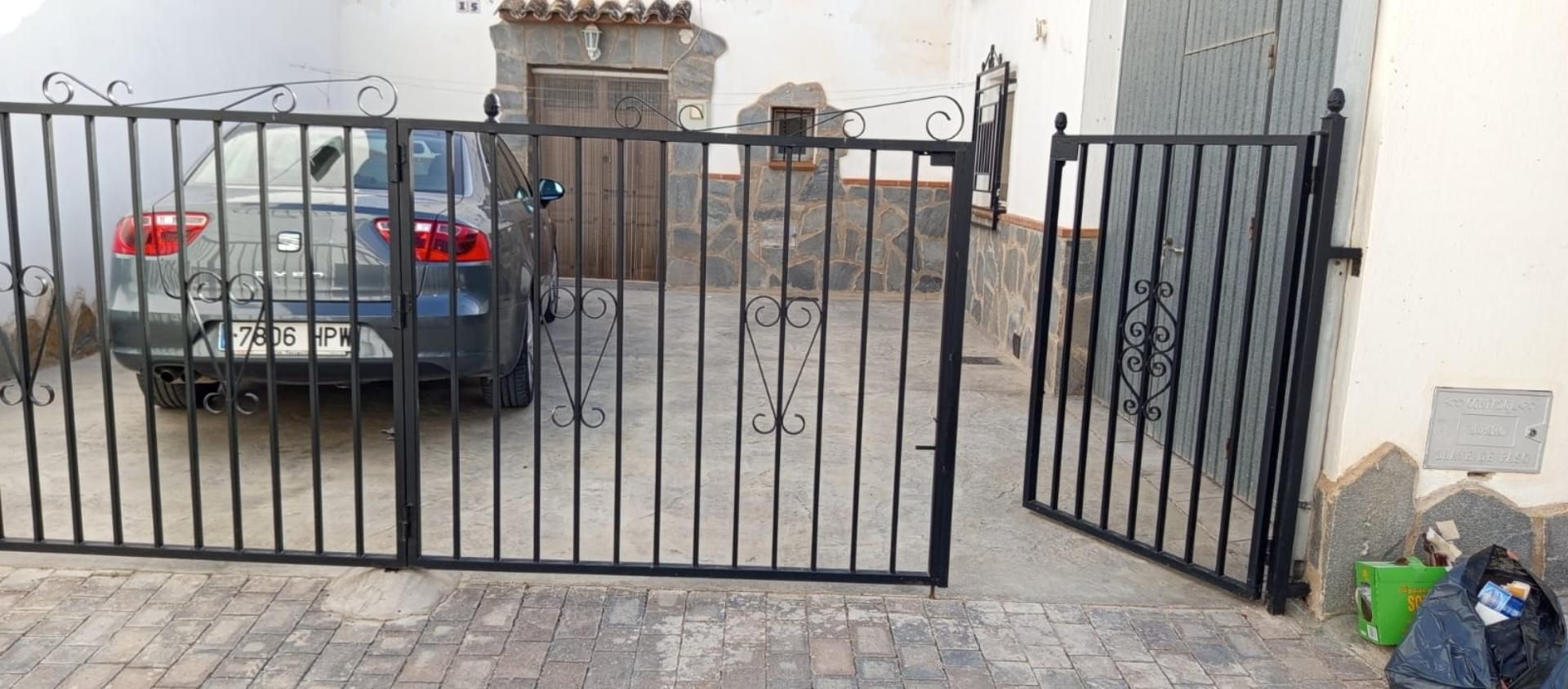 Exterior view of Planta baja for sale in Benamaurel  with Heating, Terrace and Furnished