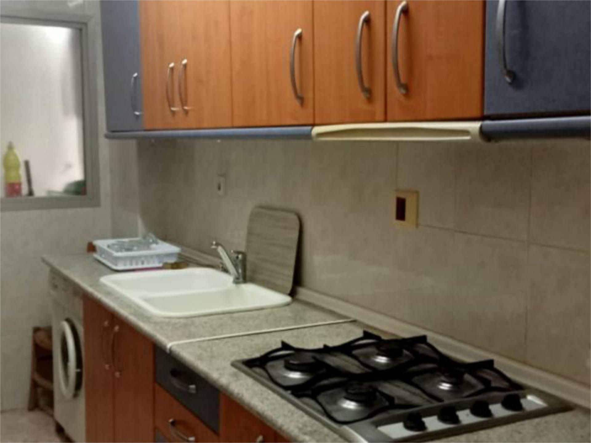 Kitchen of Flat for sale in  Albacete Capital  with Air Conditioner and Terrace