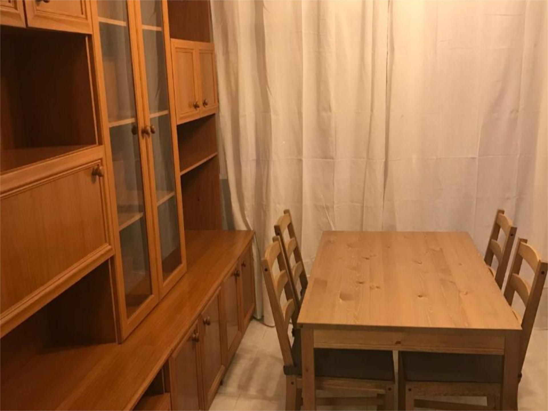 Dining room of Flat to rent in Plasencia  with Air Conditioner, Terrace and Furnished
