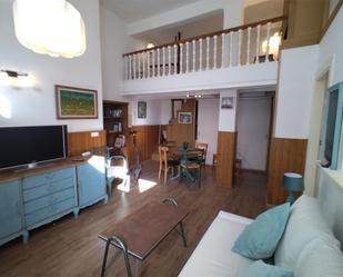 Living room of Apartment to rent in  Madrid Capital  with Air Conditioner