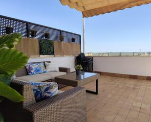 Terrace of House or chalet to rent in Espartinas  with Air Conditioner, Heating and Private garden
