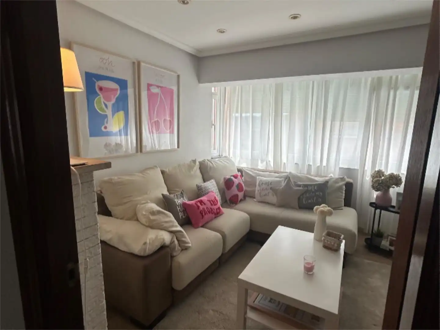 Piso en venta en Avenida de Riego, 6, Muros de Nalón Sala de estar de Piso en venta en Muros de Nalón con Amueblado y Parking comunitario