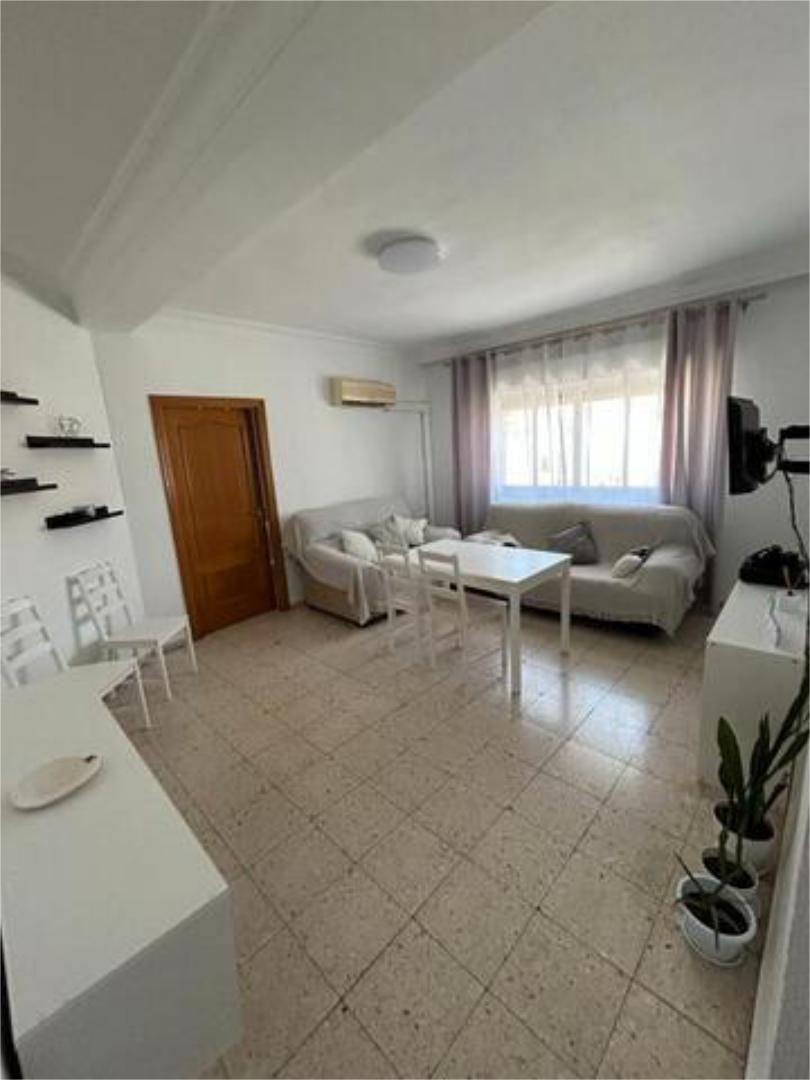 Sala d'estar de Pis de lloguer en  Huelva Capital amb Terrassa i Moblat