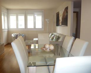 Dining room of Flat to rent in Foz  with Heating, Parquet flooring and Furnished