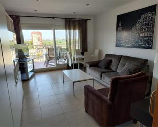 Living room of Apartment to rent in La Pobla de Farnals  with Air Conditioner, Terrace and Storage room