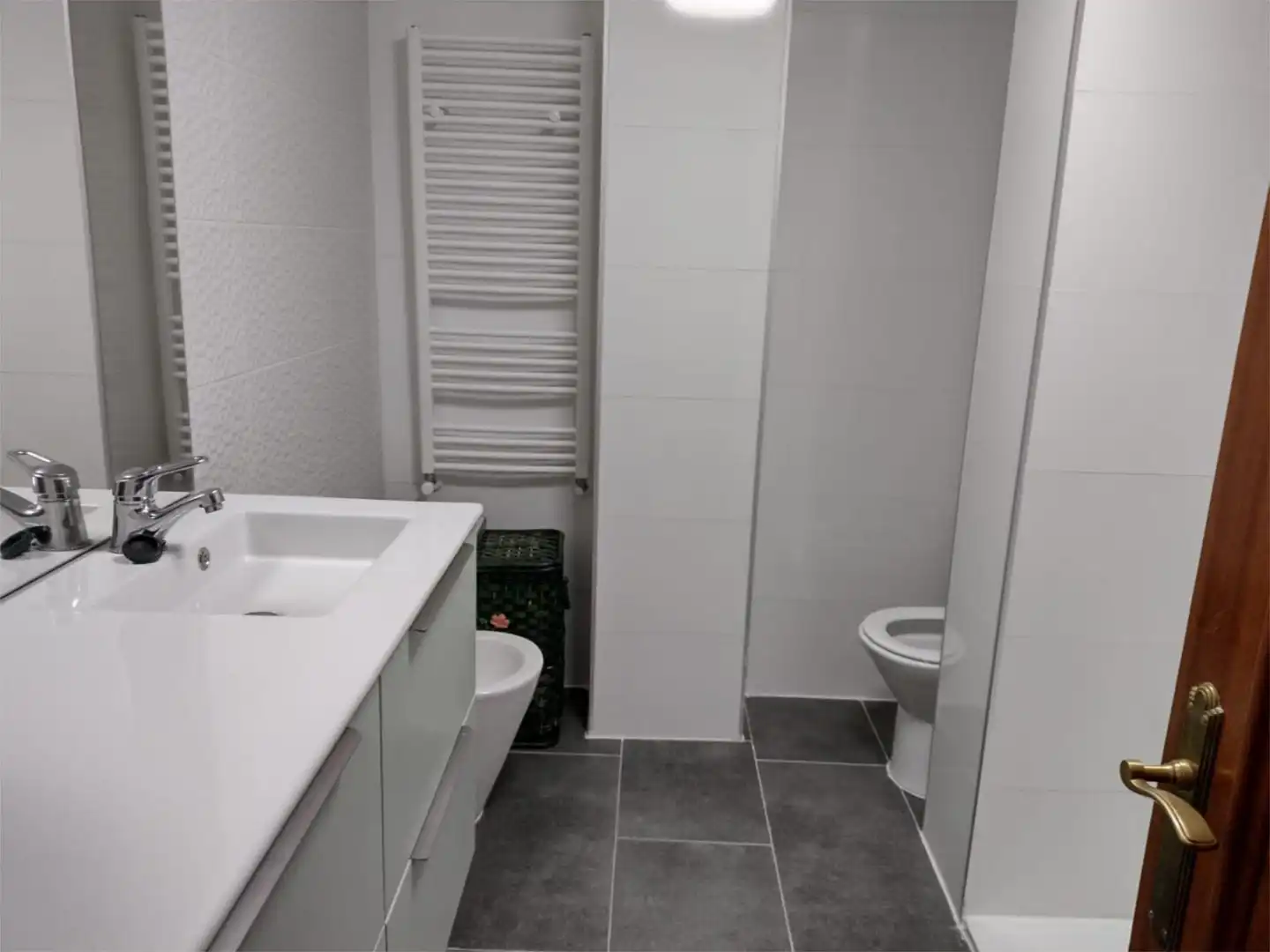 Flat for rent in Paseo del General Dávila, 109, General Dávila Bathroom of Flat for rent in Santander with Heating, Private garden and Parquet flooring