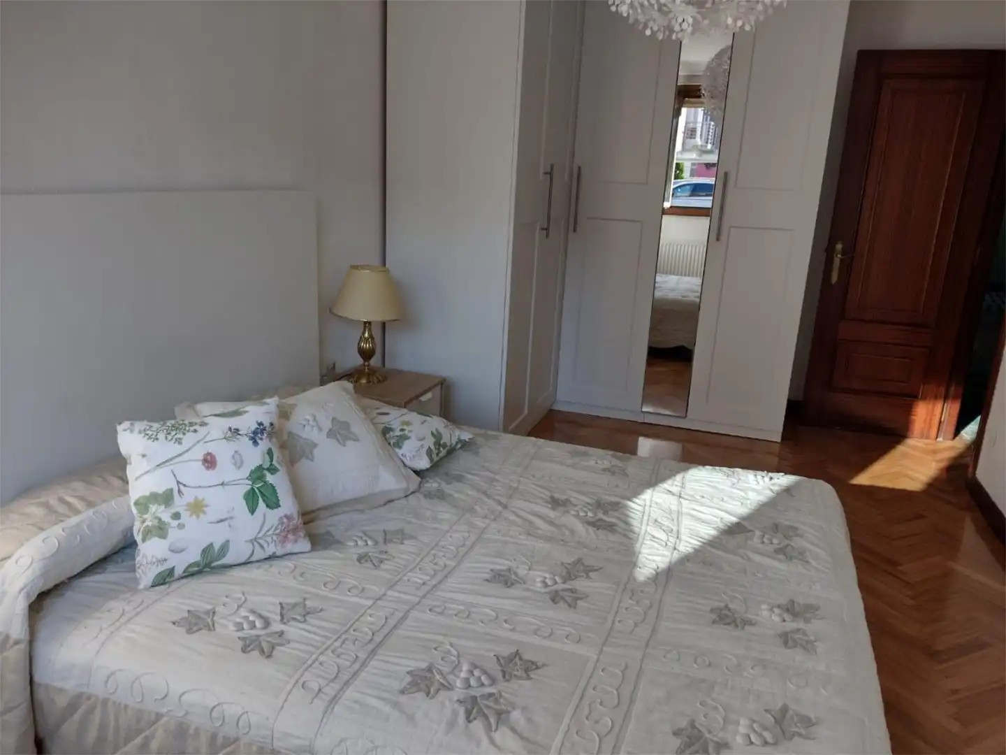 Flat for rent in Paseo del General Dávila, 109, General Dávila Bedroom of Flat for rent in Santander with Heating, Private garden and Parquet flooring