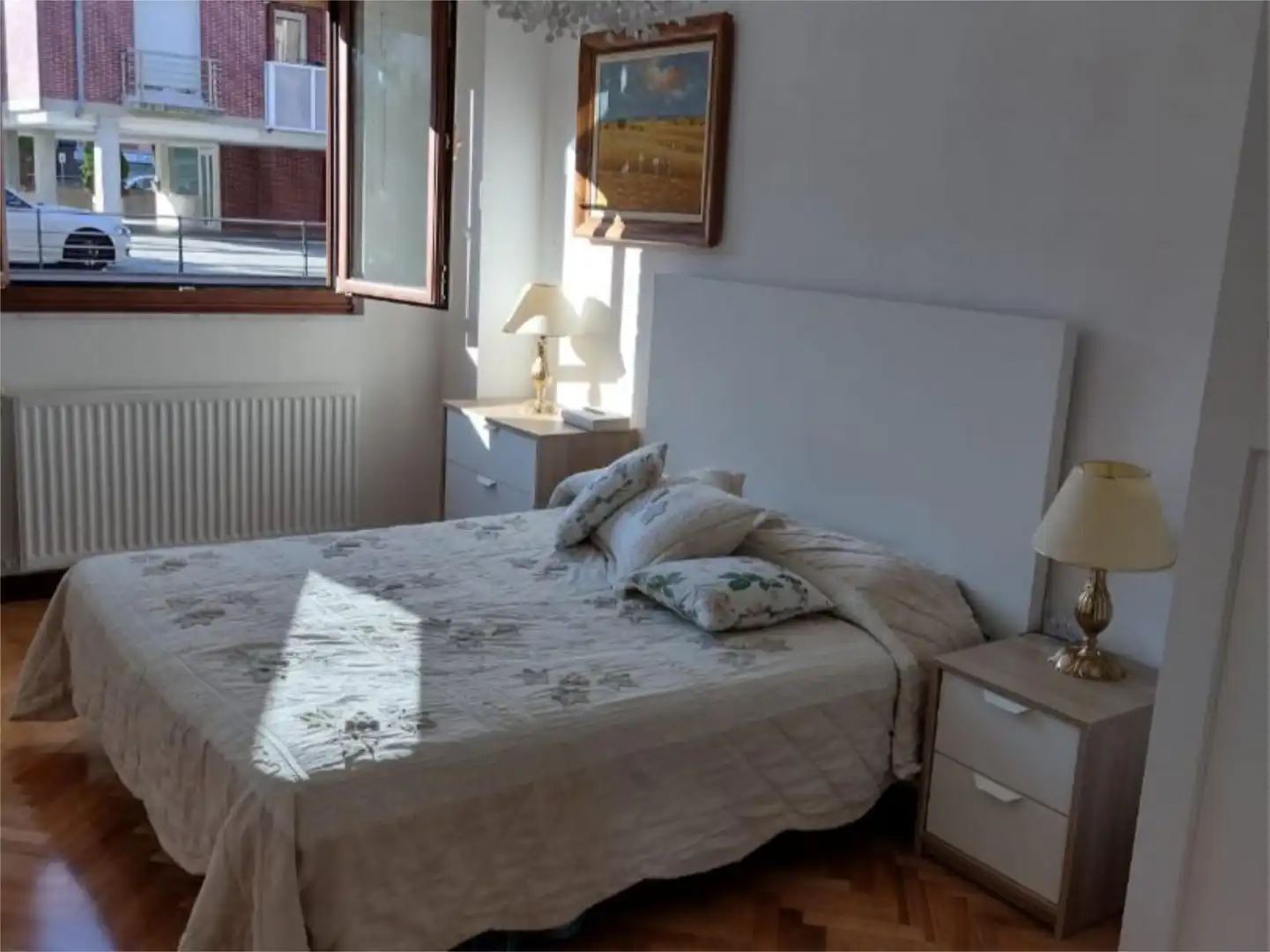 Flat for rent in Paseo del General Dávila, 109, General Dávila Bedroom of Flat for rent in Santander with Heating, Private garden and Parquet flooring