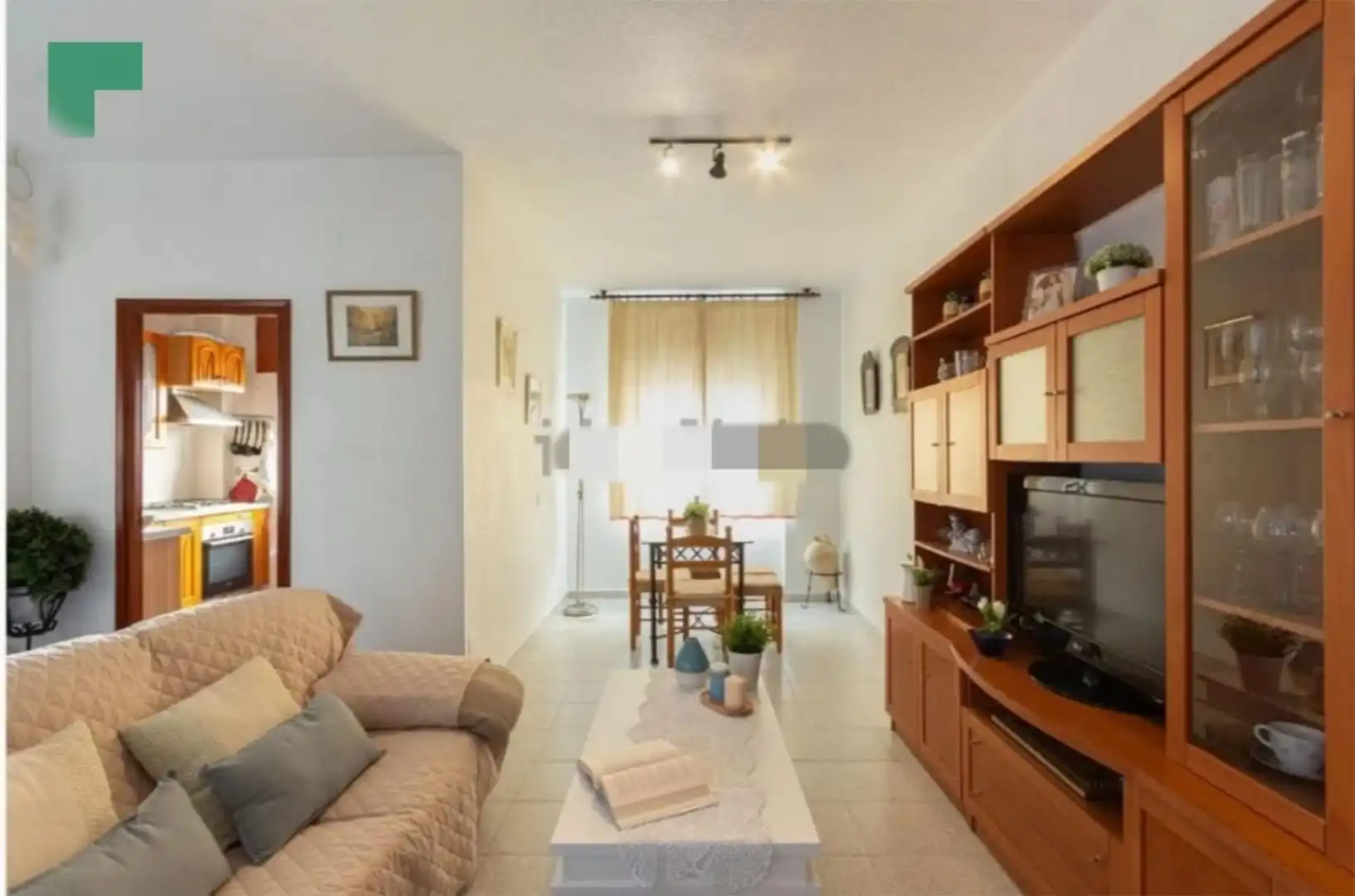 Sala de estar de Piso en venta en Almuñécar con Aire acondicionado, Terraza y Amueblado