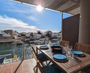 Terrace of Apartment for sale in Roses  with Air Conditioner, Terrace and Swimming Pool