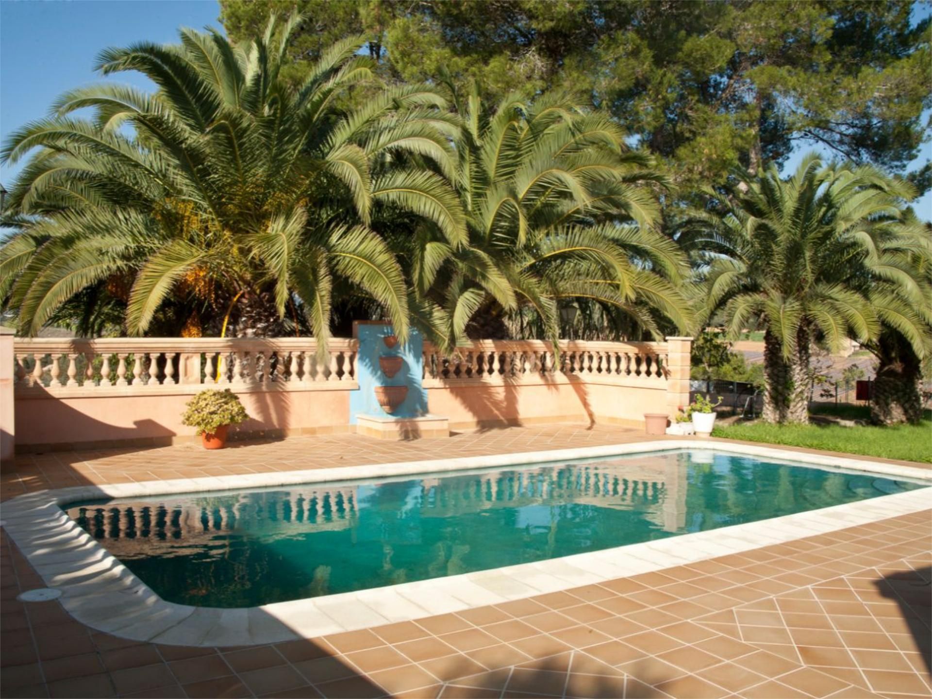 Piscina de Finca rústica en venda en  Palma de Mallorca amb Aire condicionat, Terrassa i Piscina