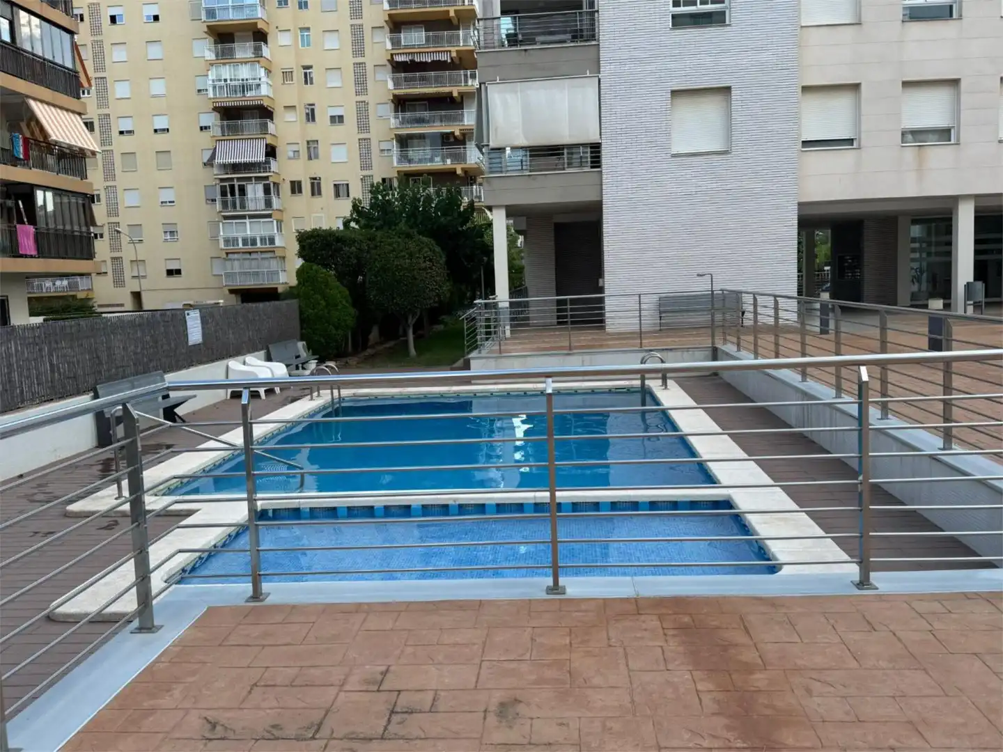 Schwimmbecken von Wohnung zum Verkauf in Benicasim / Benicàssim mit Klimaanlage, Terrasse und Schwimmbad