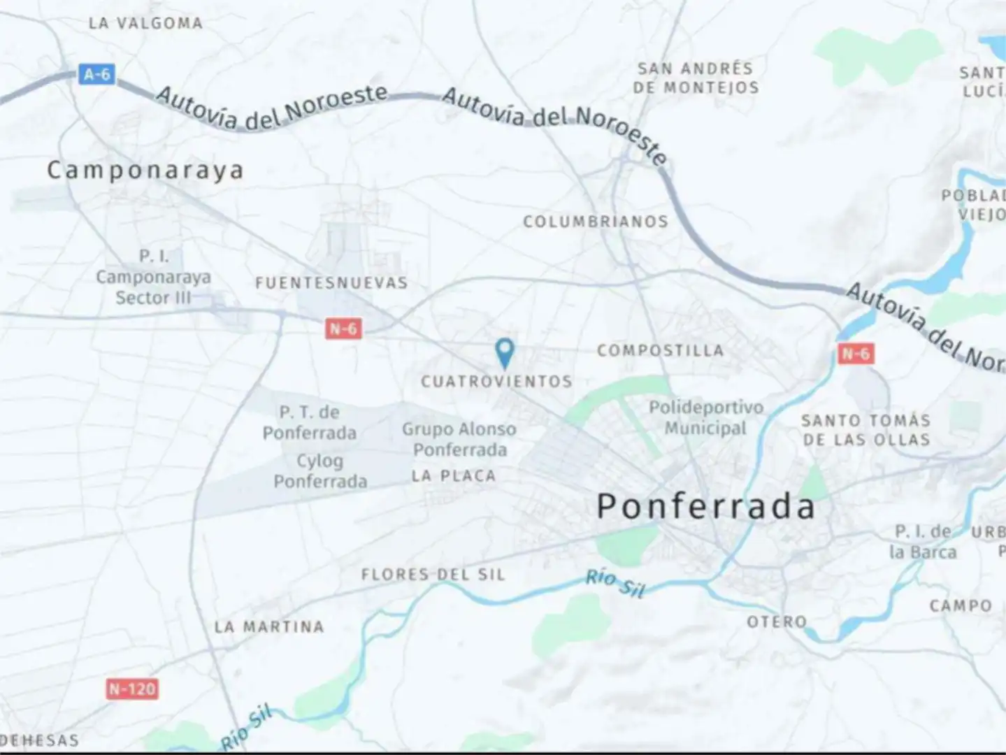 Urbanizable en venta en Camino el Francés, 90, Cuatro Vientos Vista exterior de Urbanizable en venta en Ponferrada