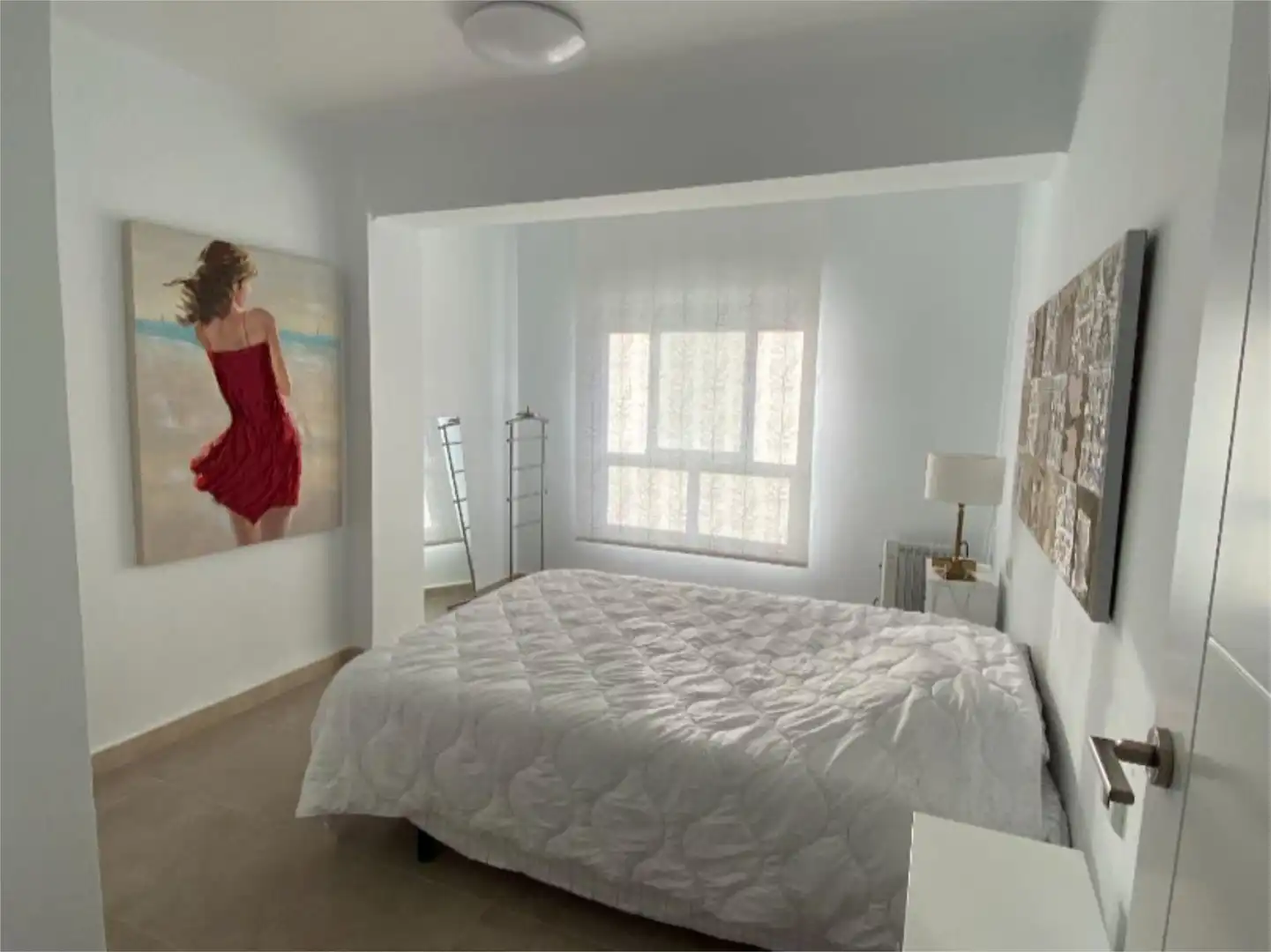 Habitación de Apartamento de alquiler en Cullera con Aire acondicionado, Calefacción y Amueblado