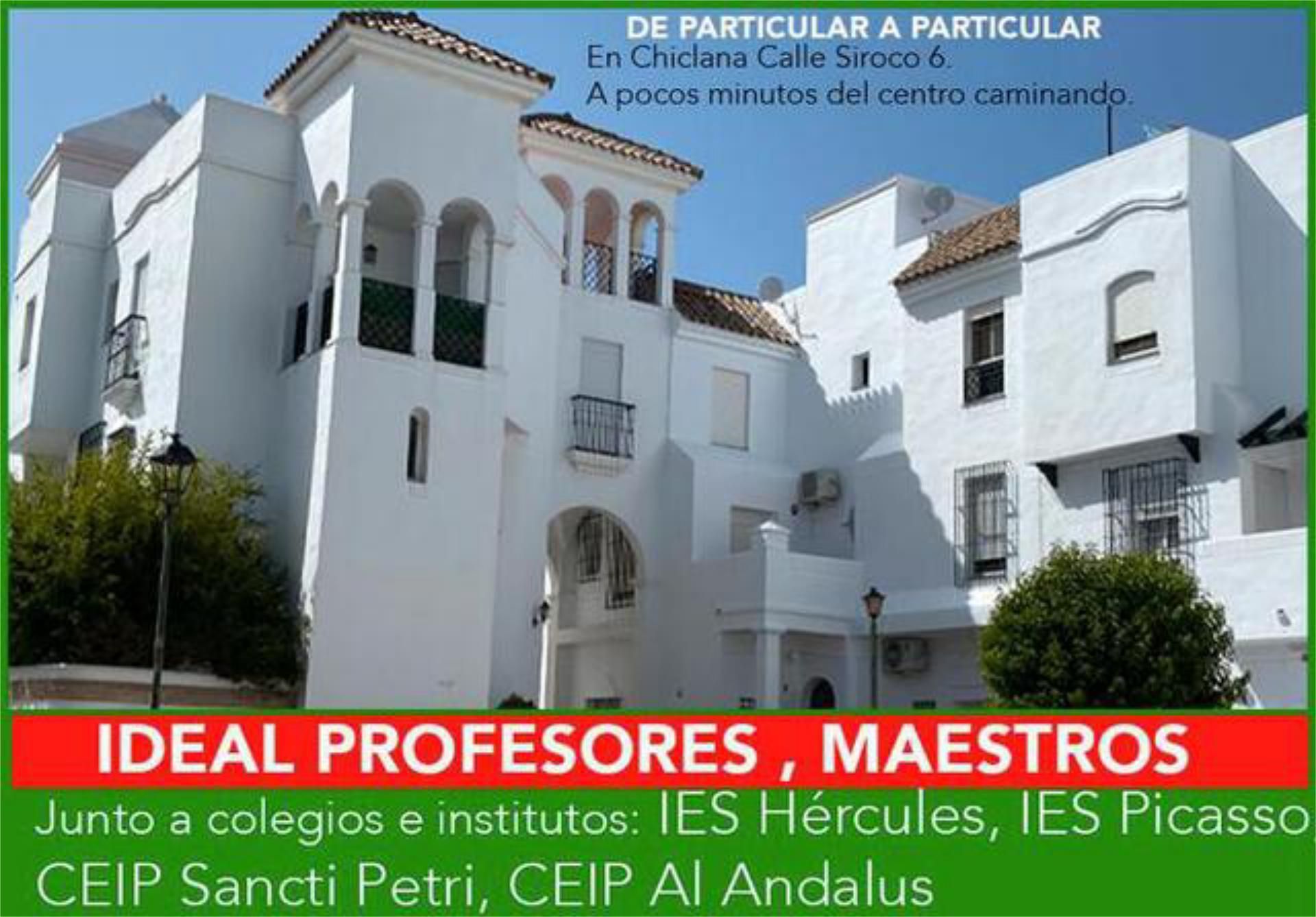 Exterior view of Flat to rent in Chiclana de la Frontera  with Private garden, Terrace and Furnished