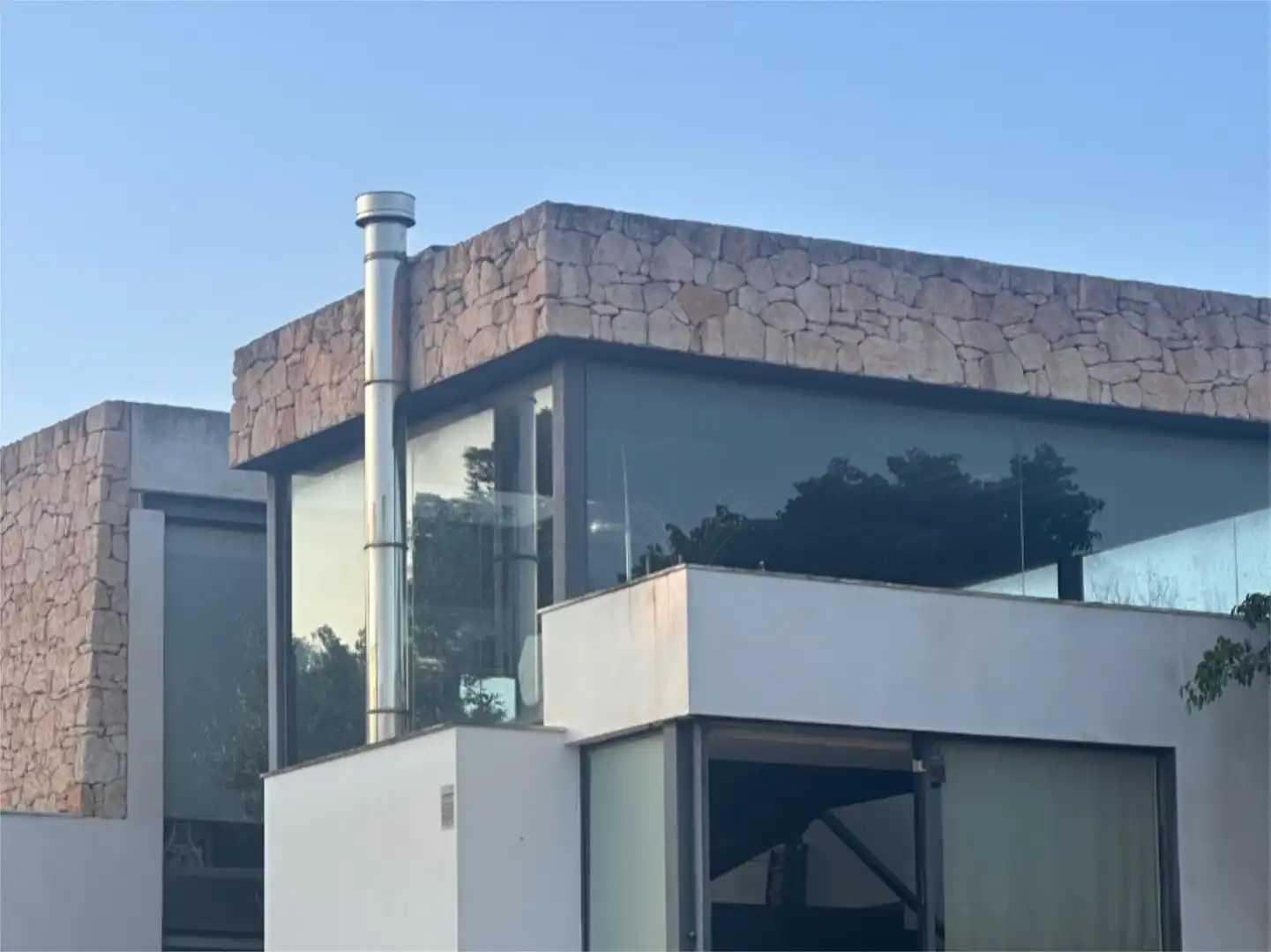 Vista exterior de Casa o chalet de alquiler en Santa Eulària des Riu con Aire acondicionado, Calefacción y Jardín privado