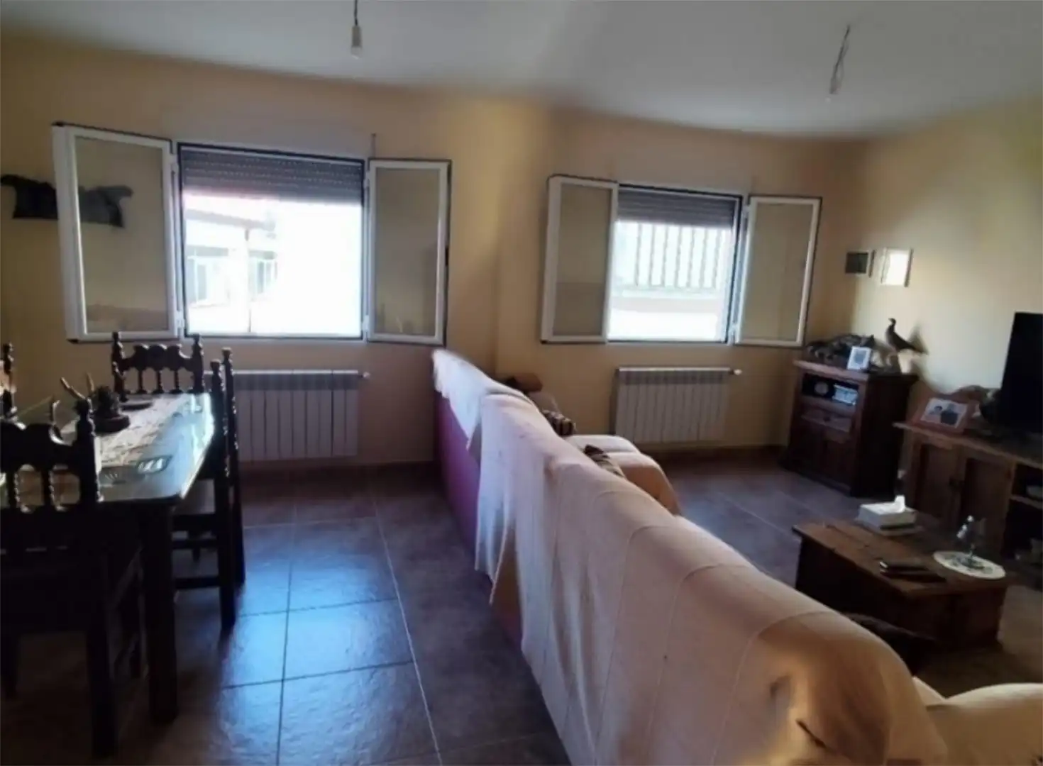 Living room of Detached homes for sale in Landete  with Heating, Terrace and Storage room