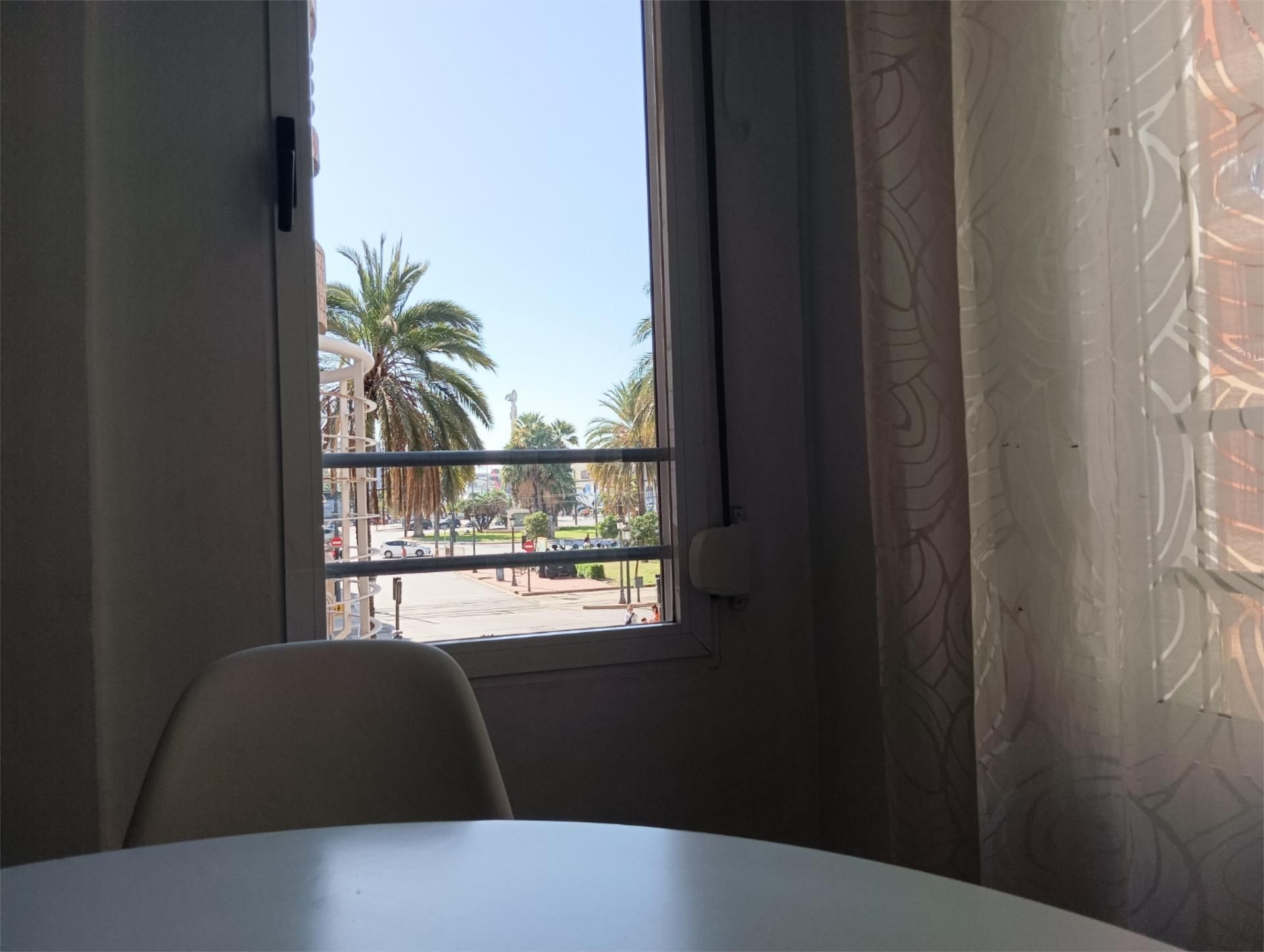 Bedroom of Flat for sale in  Valencia Capital  with Air Conditioner and Balcony