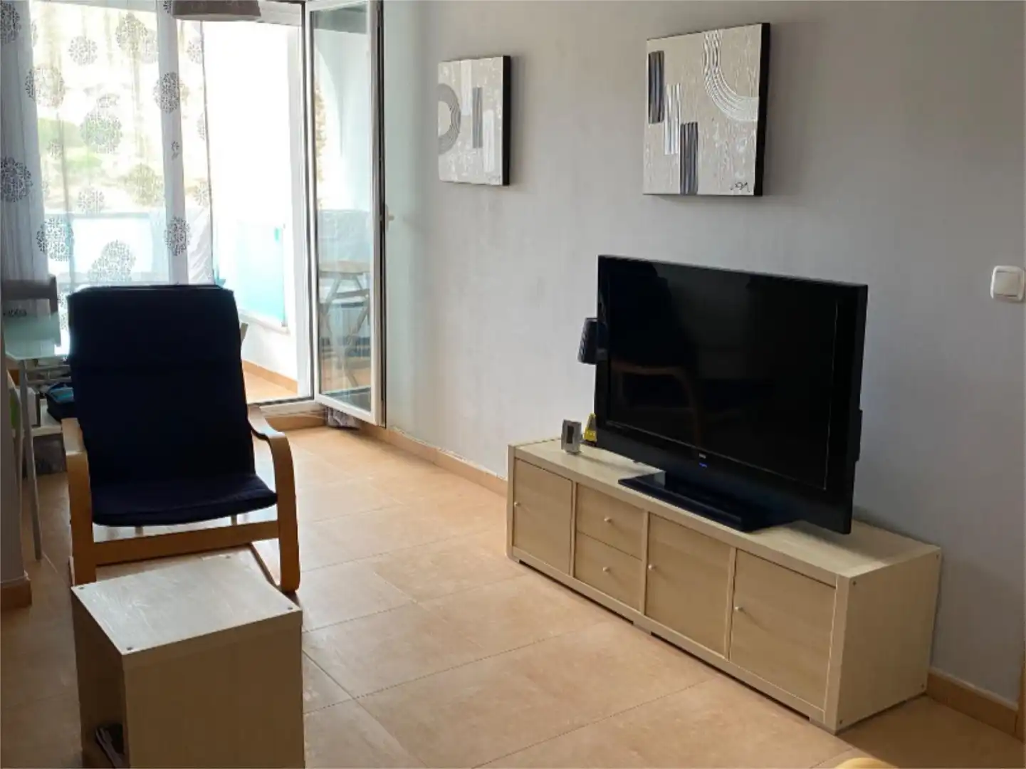 Piso en venta en Calle Bedar, 1, Carboneras Sala de estar de Piso en venta en Carboneras con Aire acondicionado, Calefacción y Terraza