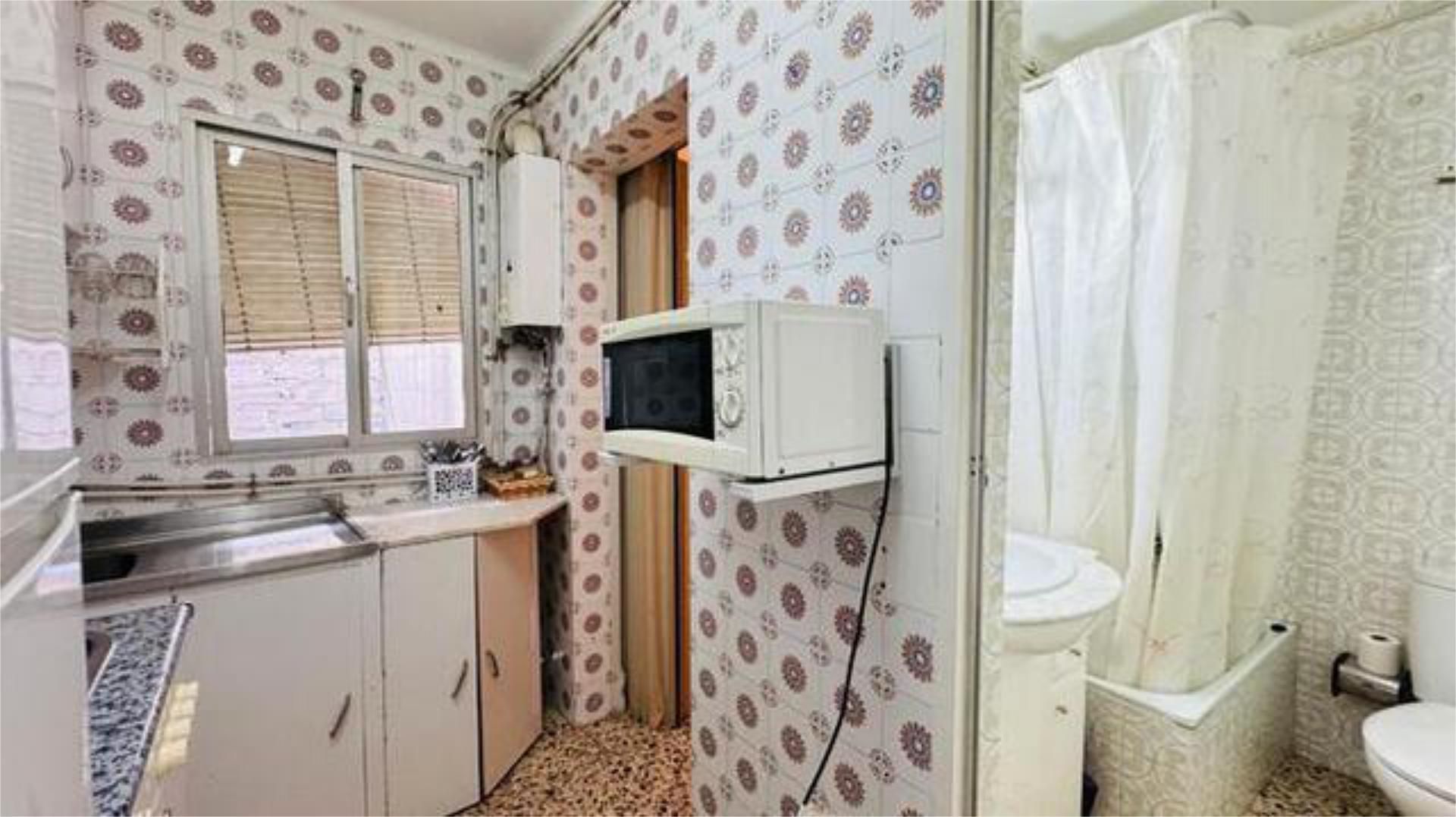 Kitchen of Flat to rent in Alcuéscar  with Heating, Terrace and Storage room
